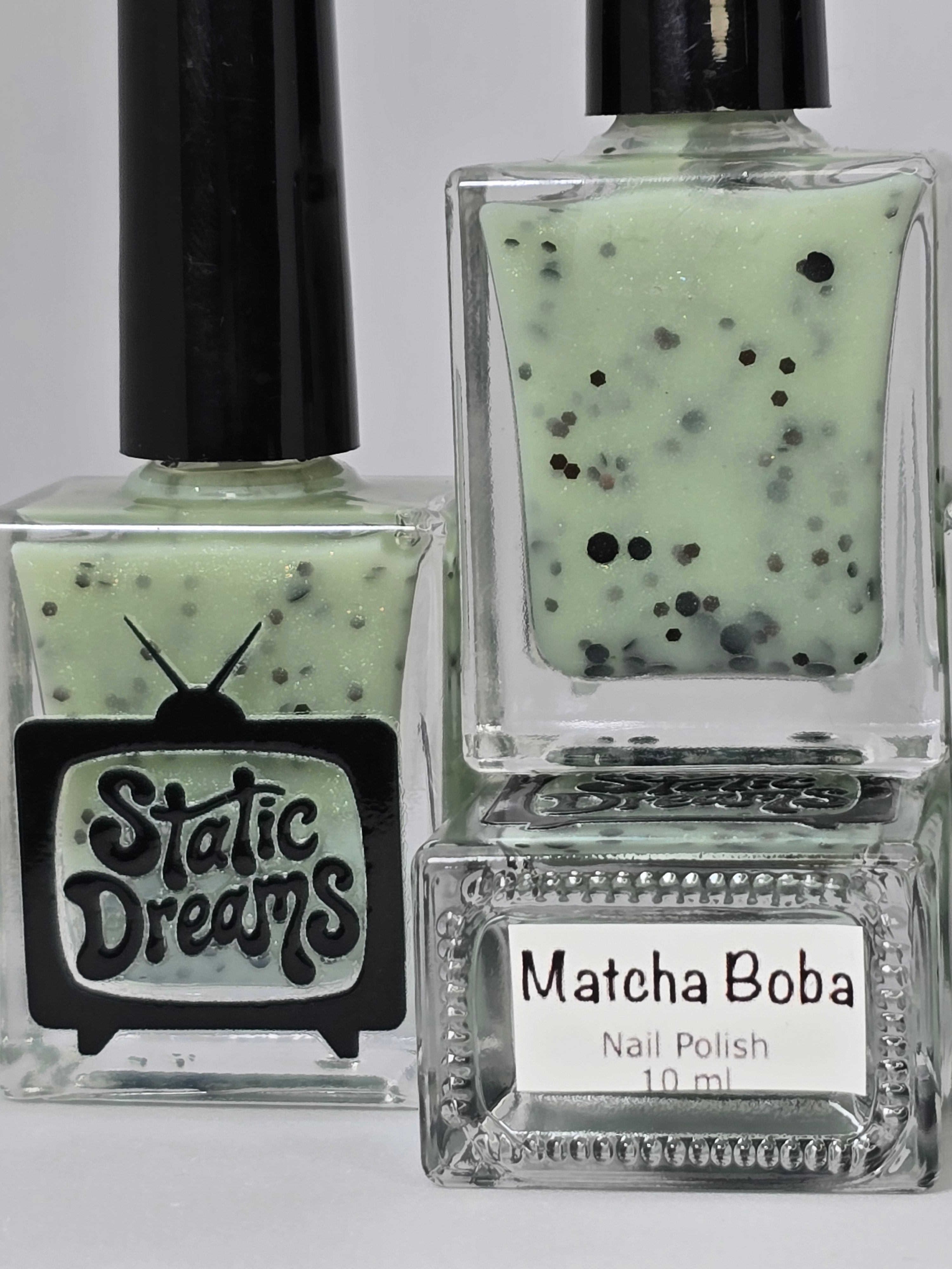 Matcha Boba Nail polish