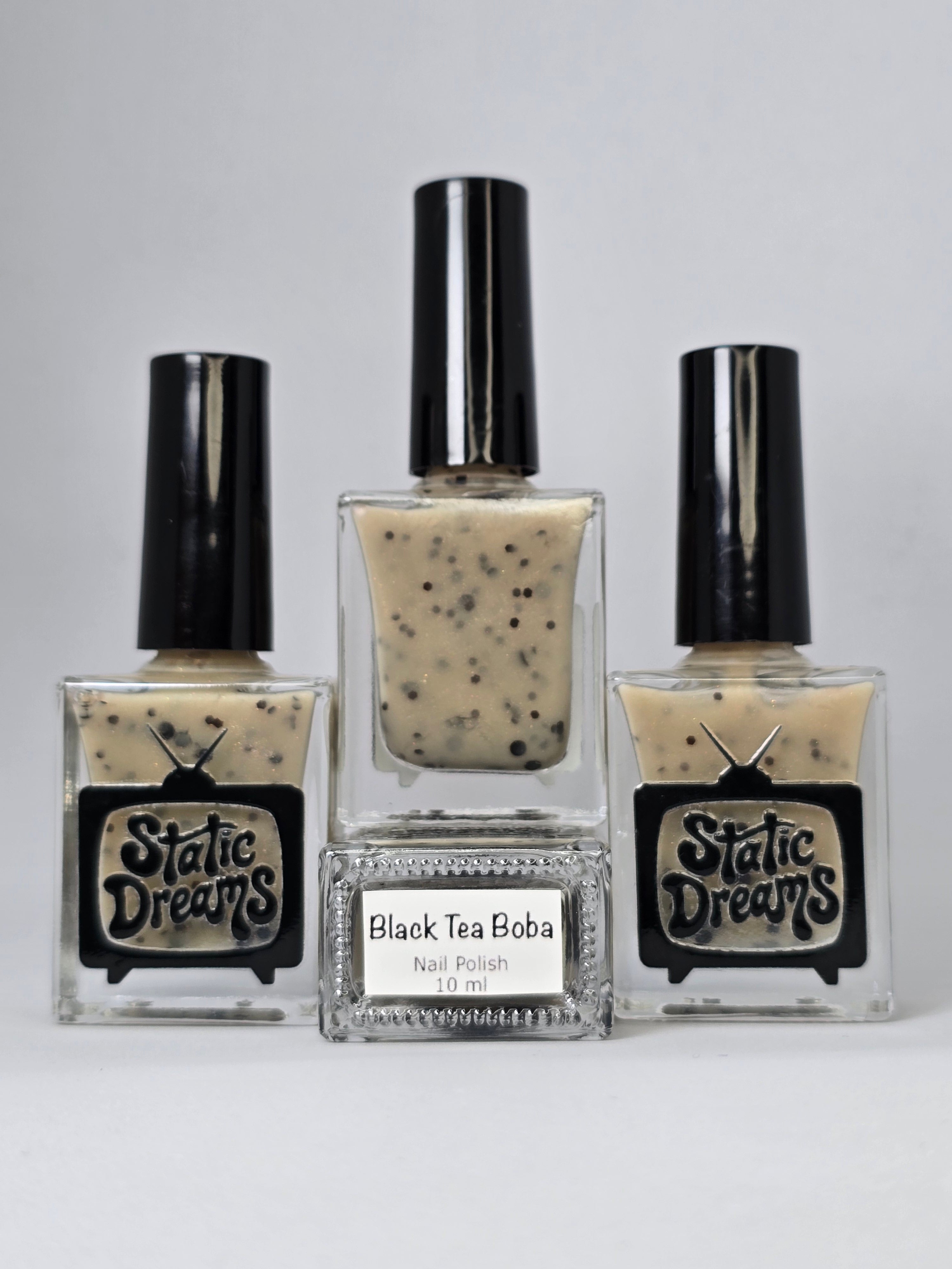 Black Tea Boba Nail Polish