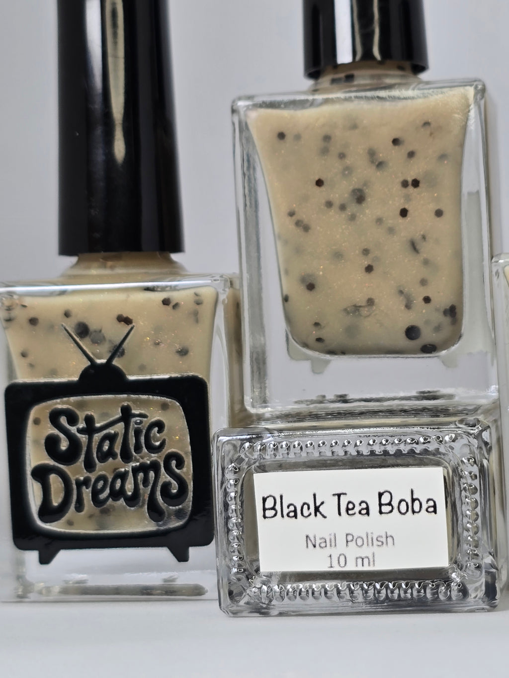 Black Tea Boba Nail Polish