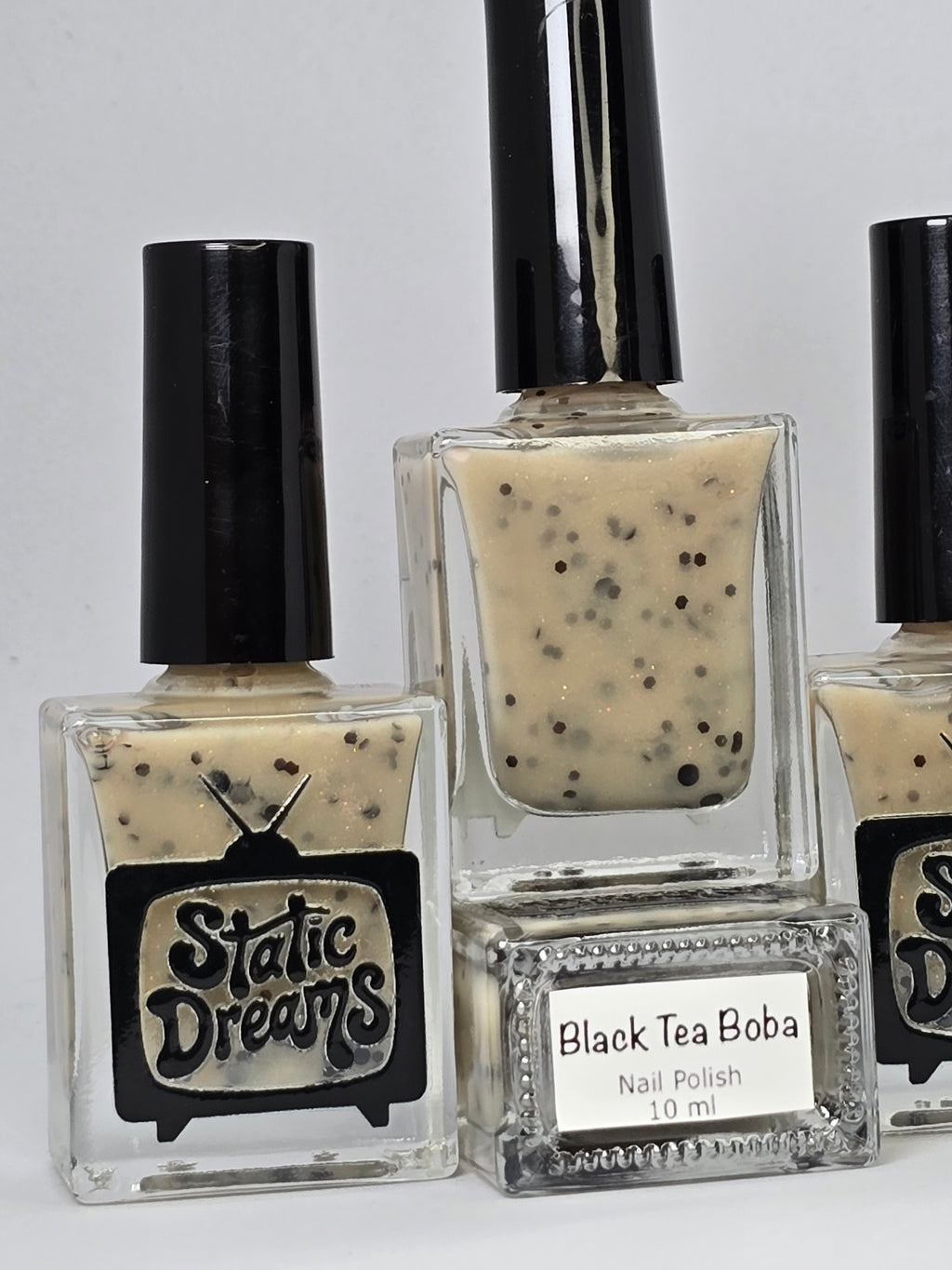 Black Tea Boba Nail Polish