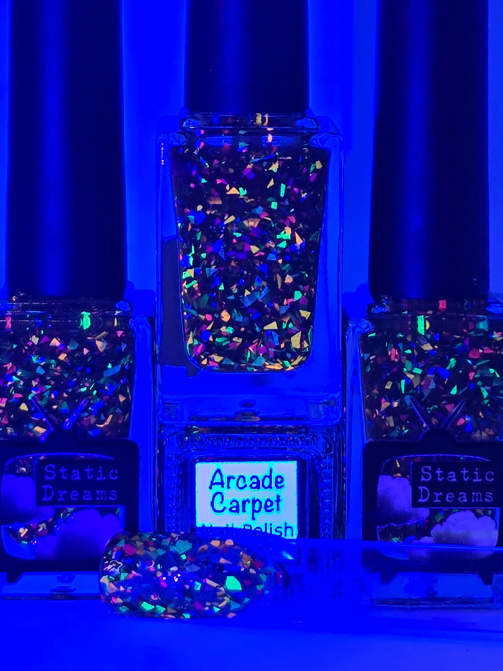 Arcade Carpet -(Blacklight responsive)