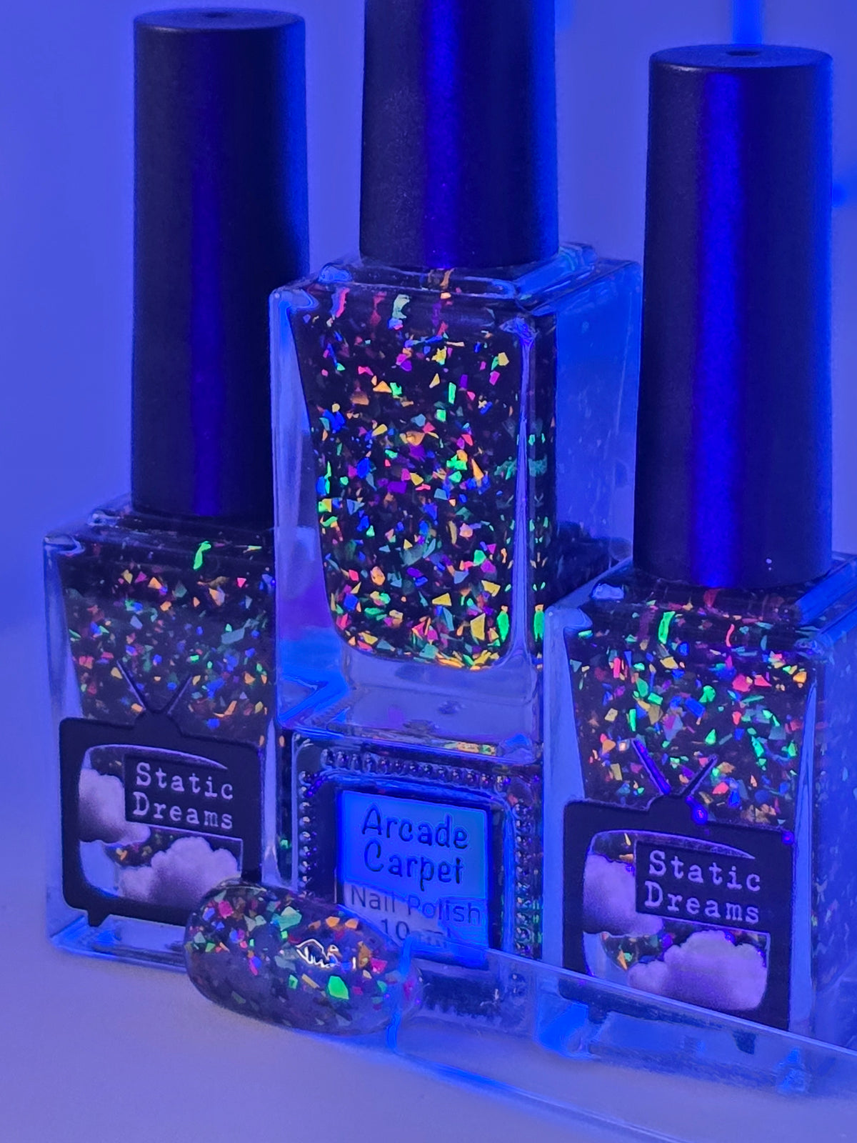 Arcade Carpet -(Blacklight responsive)